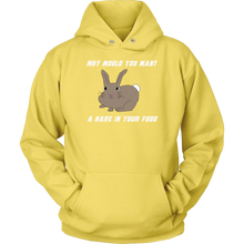 Load image into Gallery viewer, Hare in your food? -  Hoodie