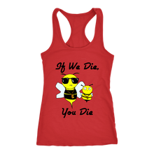 Load image into Gallery viewer, If We Die - Next Level Racerback Tank