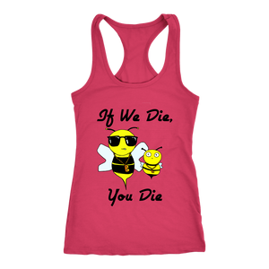 If We Die - Next Level Racerback Tank