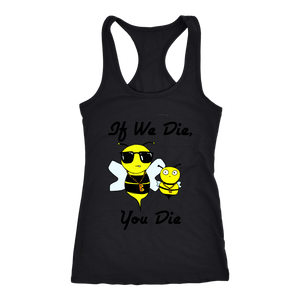 If We Die - Next Level Racerback Tank