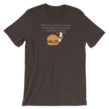 Load image into Gallery viewer, EAT a Plant Burger Bitch! - Short Sleeve T-Shirt