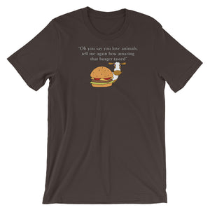 EAT a Plant Burger Bitch! - Short Sleeve T-Shirt