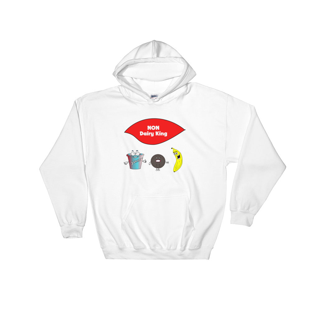 Non Dairy King- Pullover Hoodie