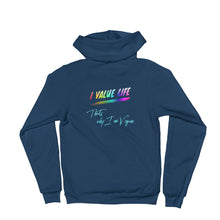 Load image into Gallery viewer, Value Life? - Hoodie zip up