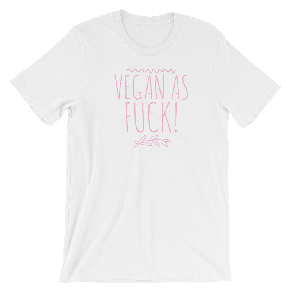 Vegan As Fuck duh! - Short Sleeve T-Shirt