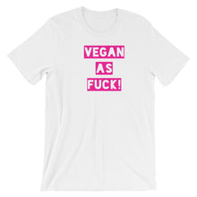 Load image into Gallery viewer, Vegan as Pinky Fuck - Short Sleeve T-Shirt