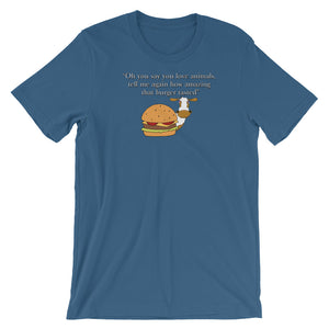 EAT a Plant Burger Bitch! - Short Sleeve T-Shirt