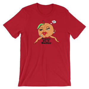 Eat this peach! - Short Sleeve T-Shirt