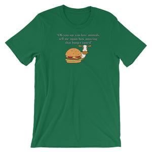 EAT a Plant Burger Bitch! - Short Sleeve T-Shirt