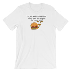 EAT a Plant Burger Bitch! - Short Sleeve T-Shirt