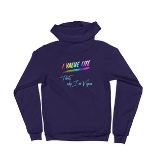 Value Life? - Hoodie zip up