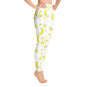 A- Peeling Bananas! - Yoga Leggings