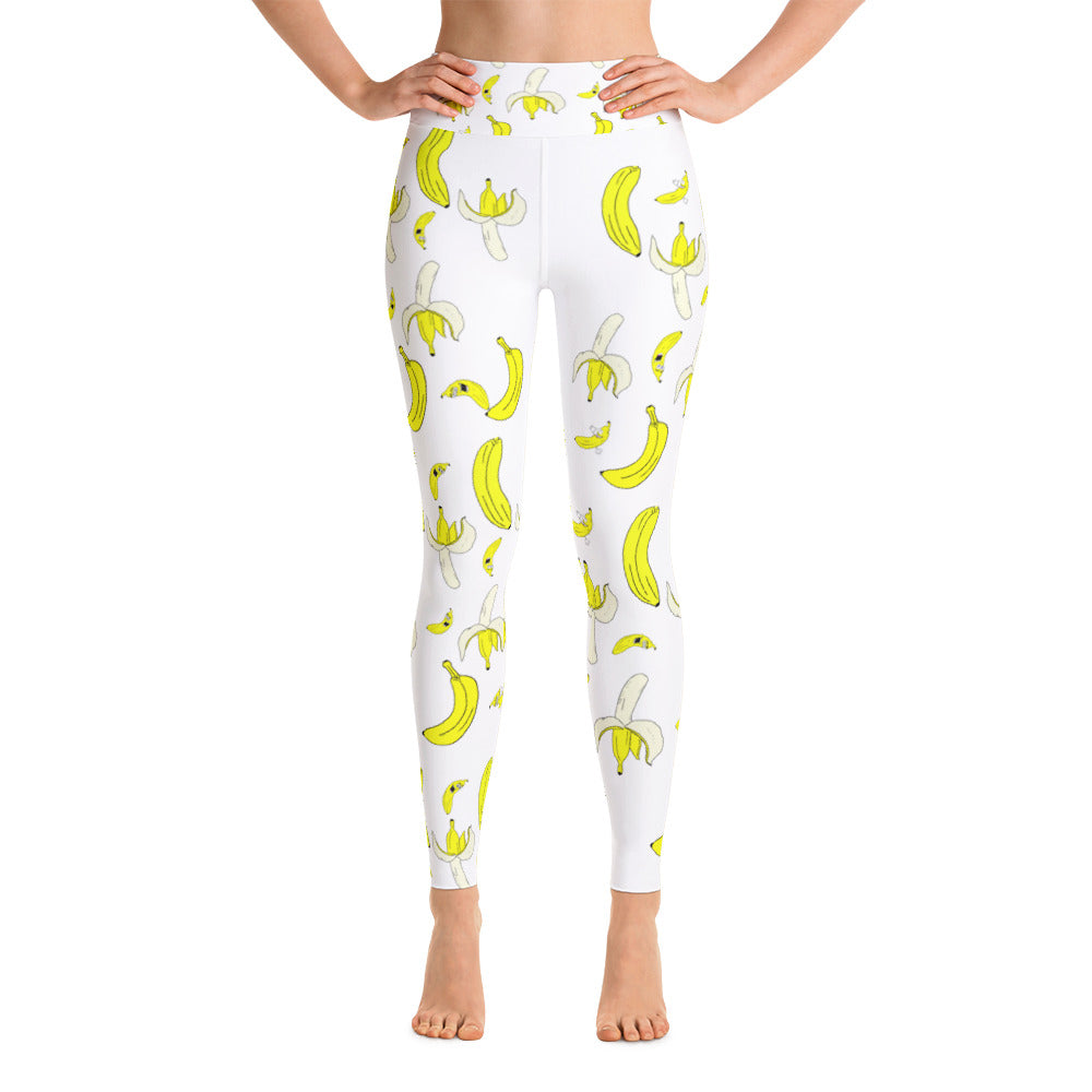 A- Peeling Bananas! - Yoga Leggings