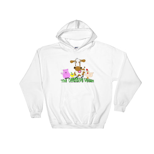 The Logo - White Hooded Sweatshirt