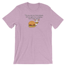 Load image into Gallery viewer, EAT a Plant Burger Bitch! - Short Sleeve T-Shirt