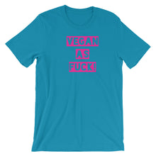 Load image into Gallery viewer, Vegan as Pinky Fuck - Short Sleeve T-Shirt