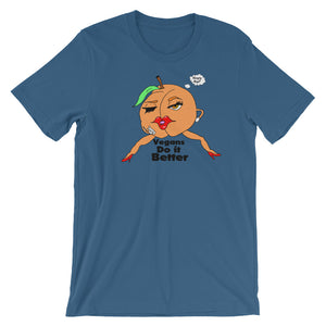 Eat this peach! - Short Sleeve T-Shirt