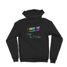 Load image into Gallery viewer, Value Life? - Hoodie zip up