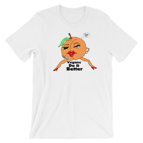 Eat this peach! - Short Sleeve T-Shirt