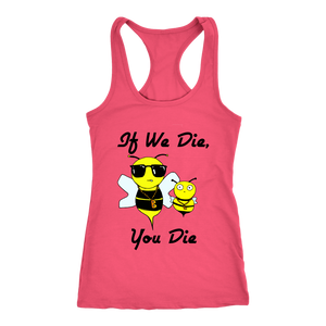 If We Die - Next Level Racerback Tank