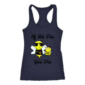 If We Die - Next Level Racerback Tank