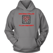 Load image into Gallery viewer, Cage free? -  Hoodie