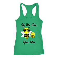 Load image into Gallery viewer, If We Die - Next Level Racerback Tank